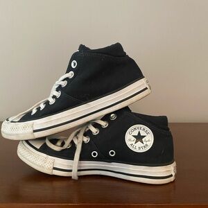 Converse Kids Black and White High-Top Sneakers